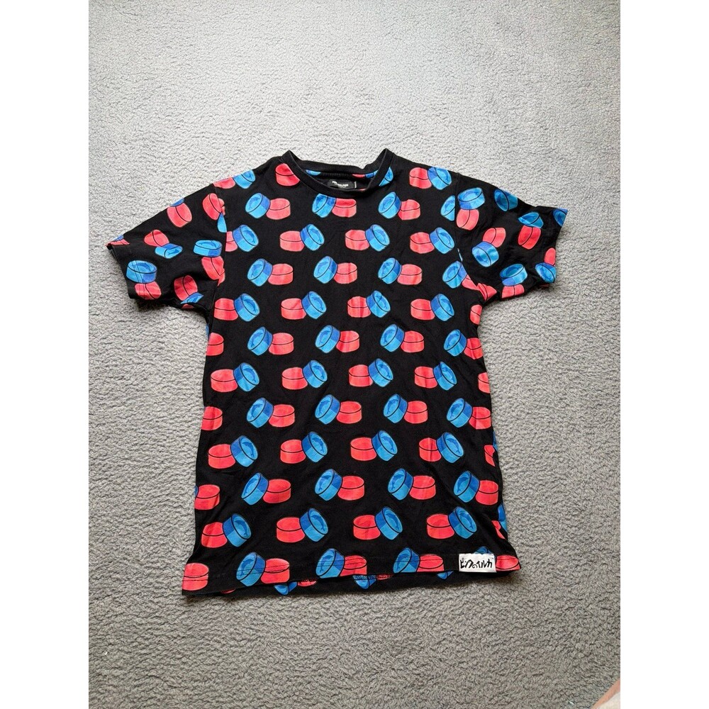 Pink+Dolphin rare hard to find blue pill box t shirt street wear skater y2k m